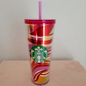 Venti Striped Starbucks Cold Cup